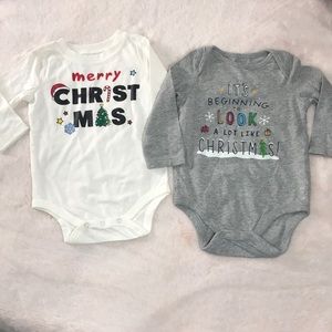 Baby Gap/NorthPole Trading Co. Onesies